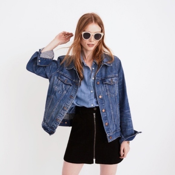 Madewell Dresses & Skirts - Black Denim Madewell Skirt